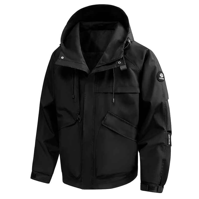 メンズ防水ハイキングジャケット ソフトシェル フード付き ウ - Fishing Jacket Waterproof のレビューと価格