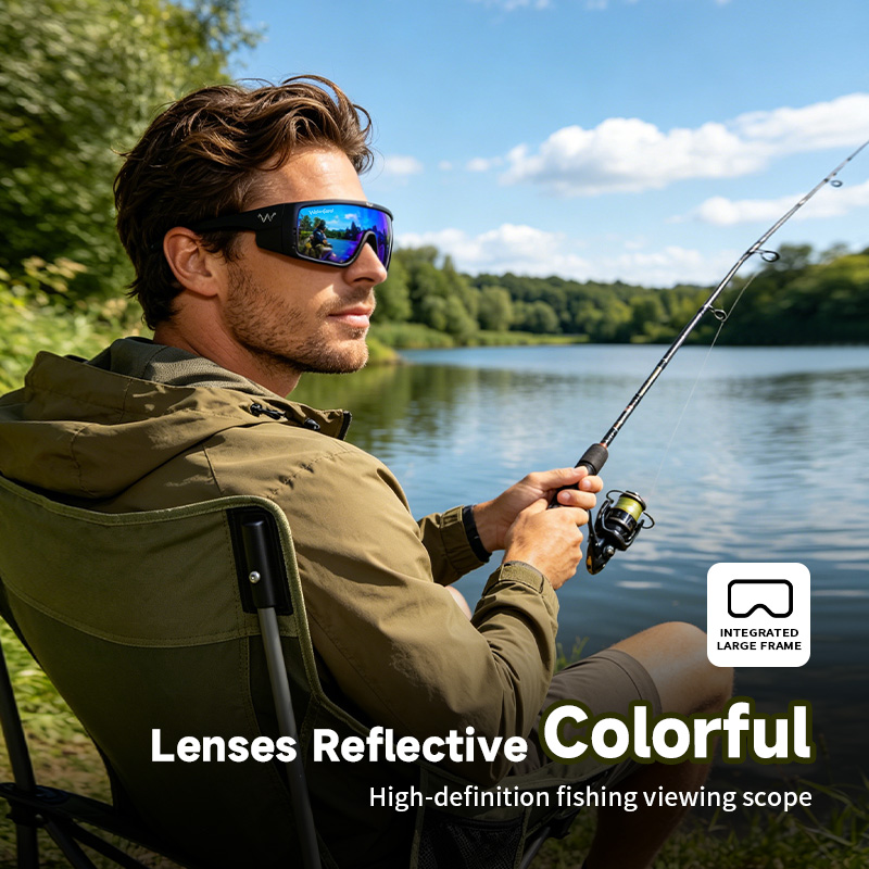 ウォーターランド TR90 偏光サングラス UV400 保護 - Fishing Sunglasses Polarized のレビューと価格