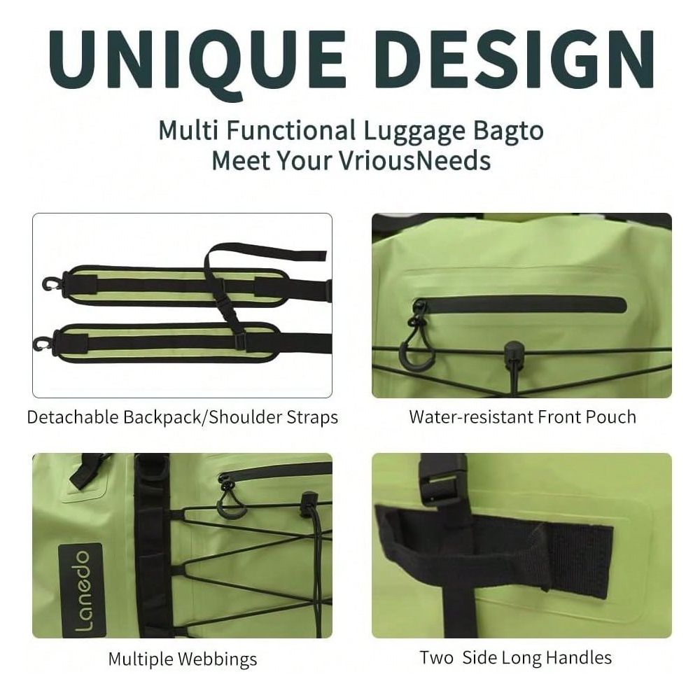 大型防水ドライバッグ、ロールトップ式ヘビーデューティーフィッ - Fishing Bag Waterproof のレビューと価格
