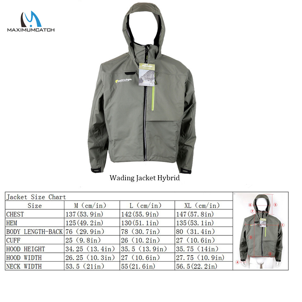 Maximumcatch 防水 & 通気性フライフィッシング - Fishing Jacket Waterproof のレビューと価格